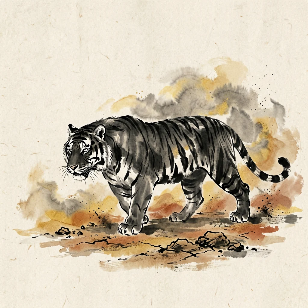 Earth Tiger artwork