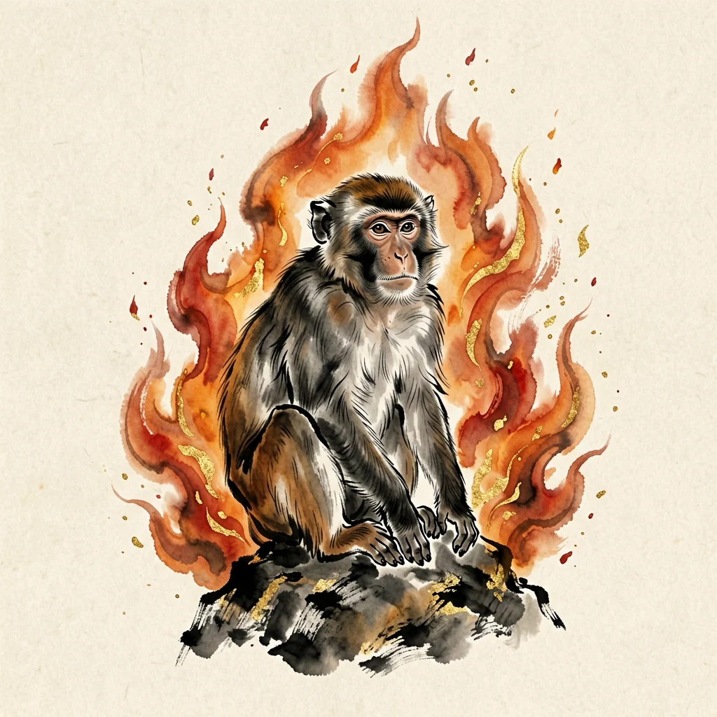 Fire Monkey artwork