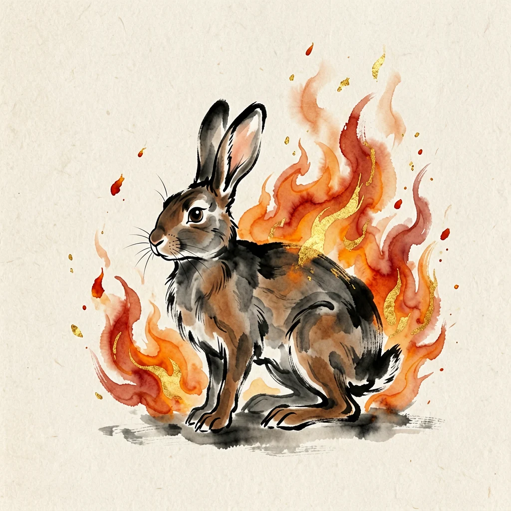 Fire Rabbit artwork
