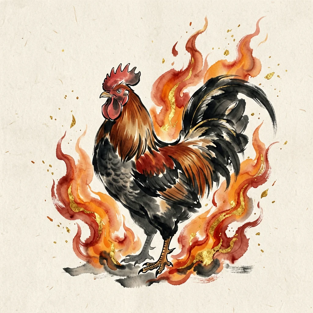 Fire Rooster artwork