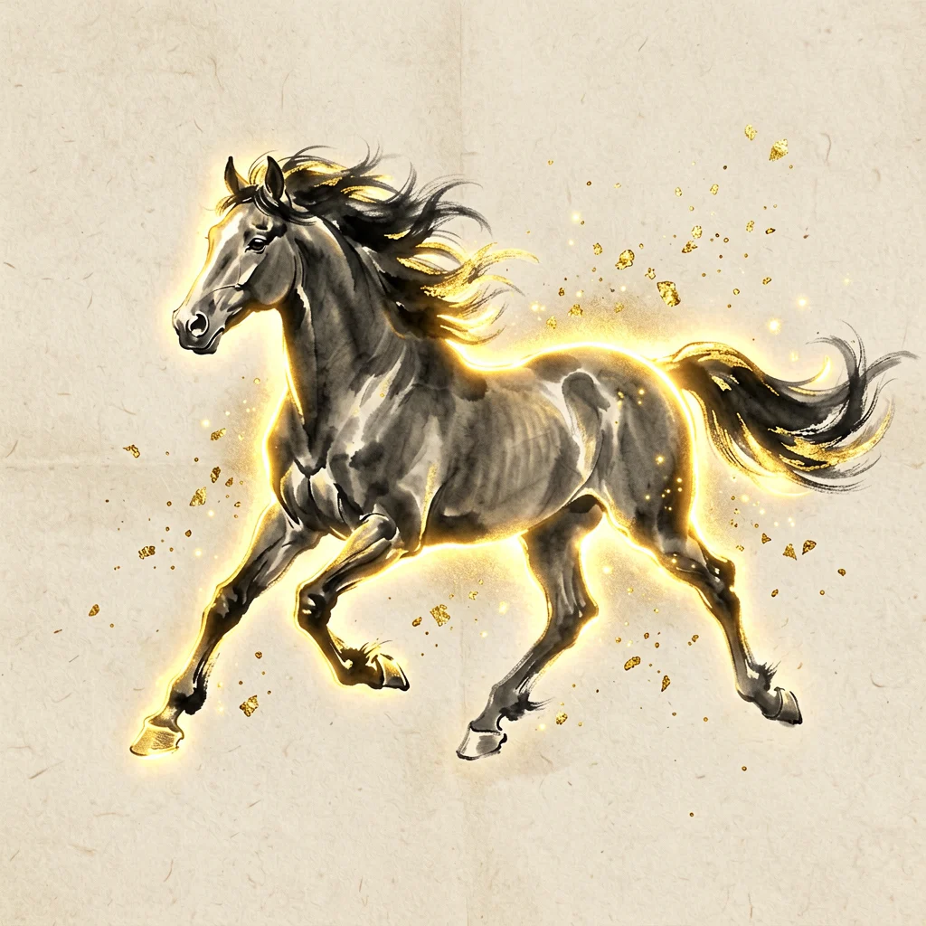 Metal Horse artwork