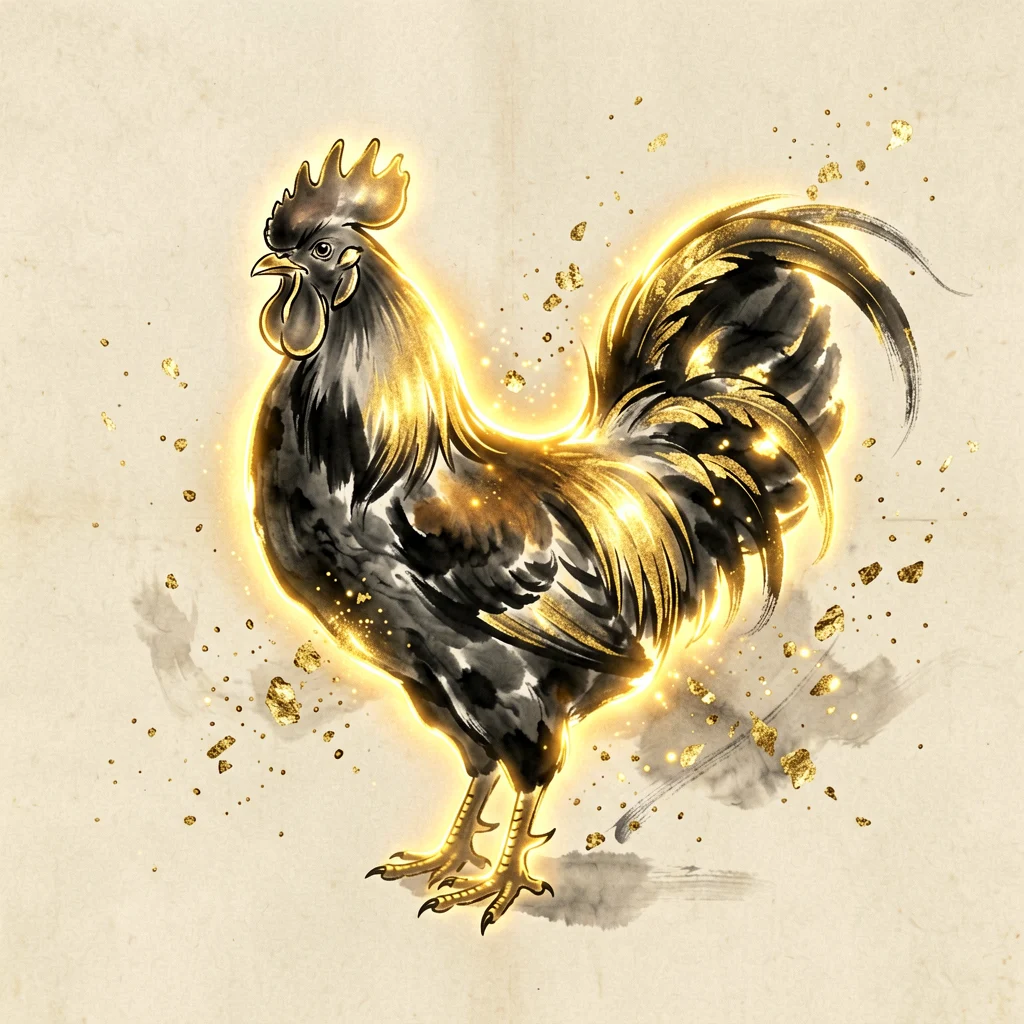 Metal Rooster artwork