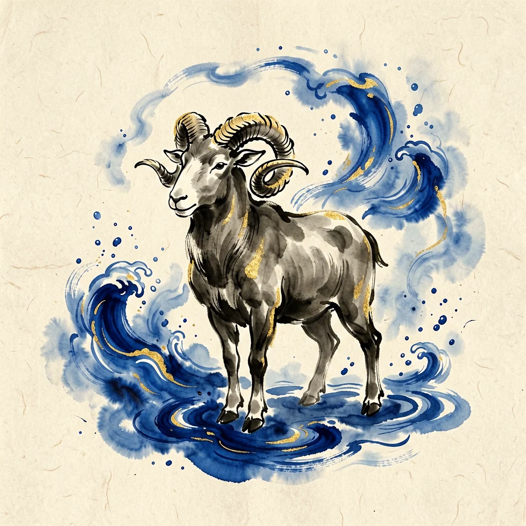 Water Goat artwork