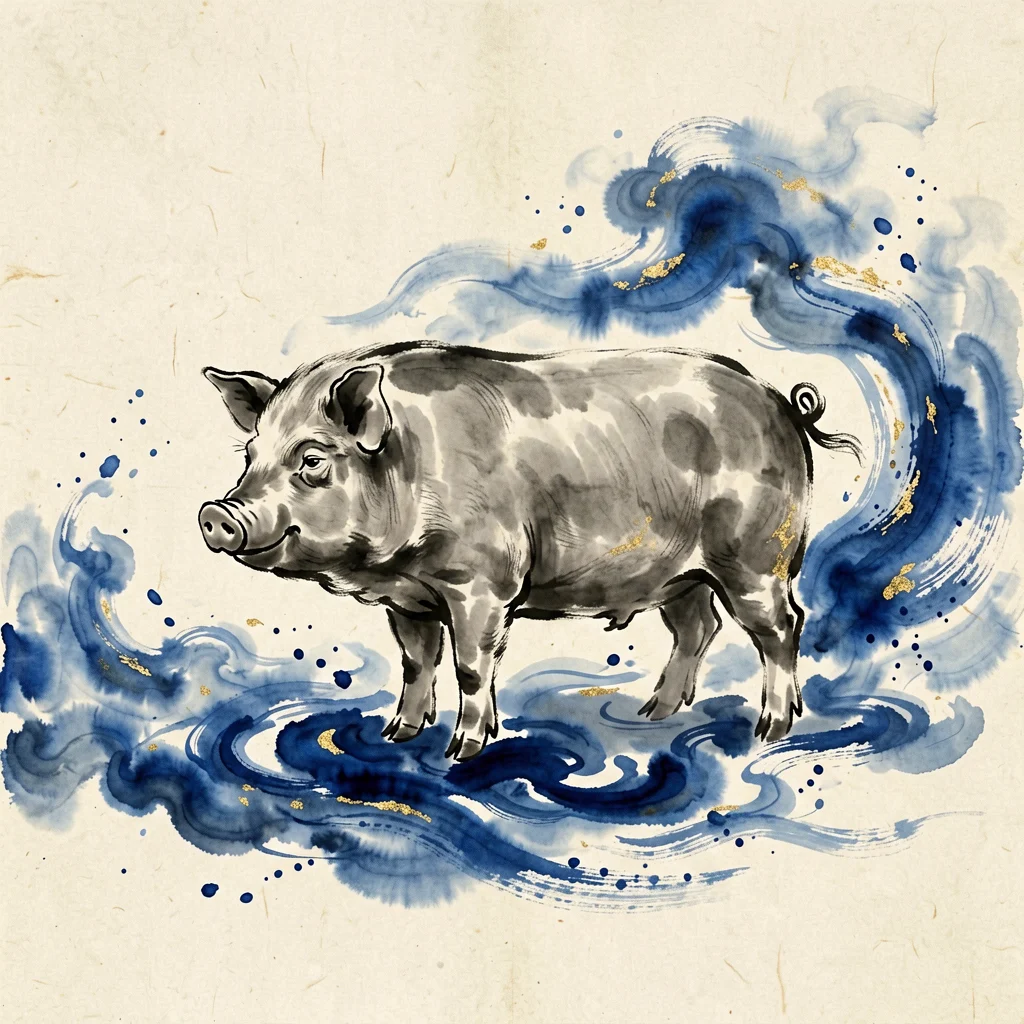 Water Pig artwork