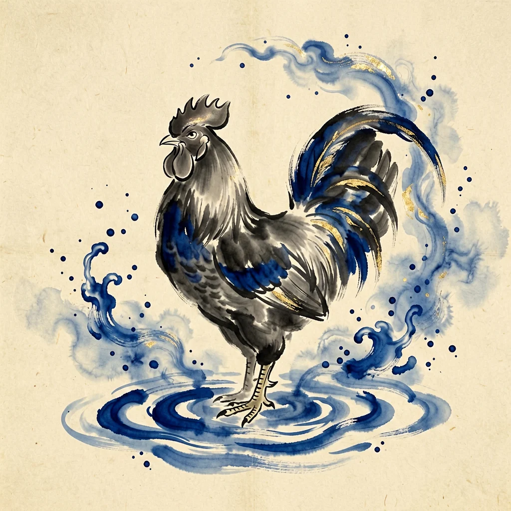 Water Rooster artwork