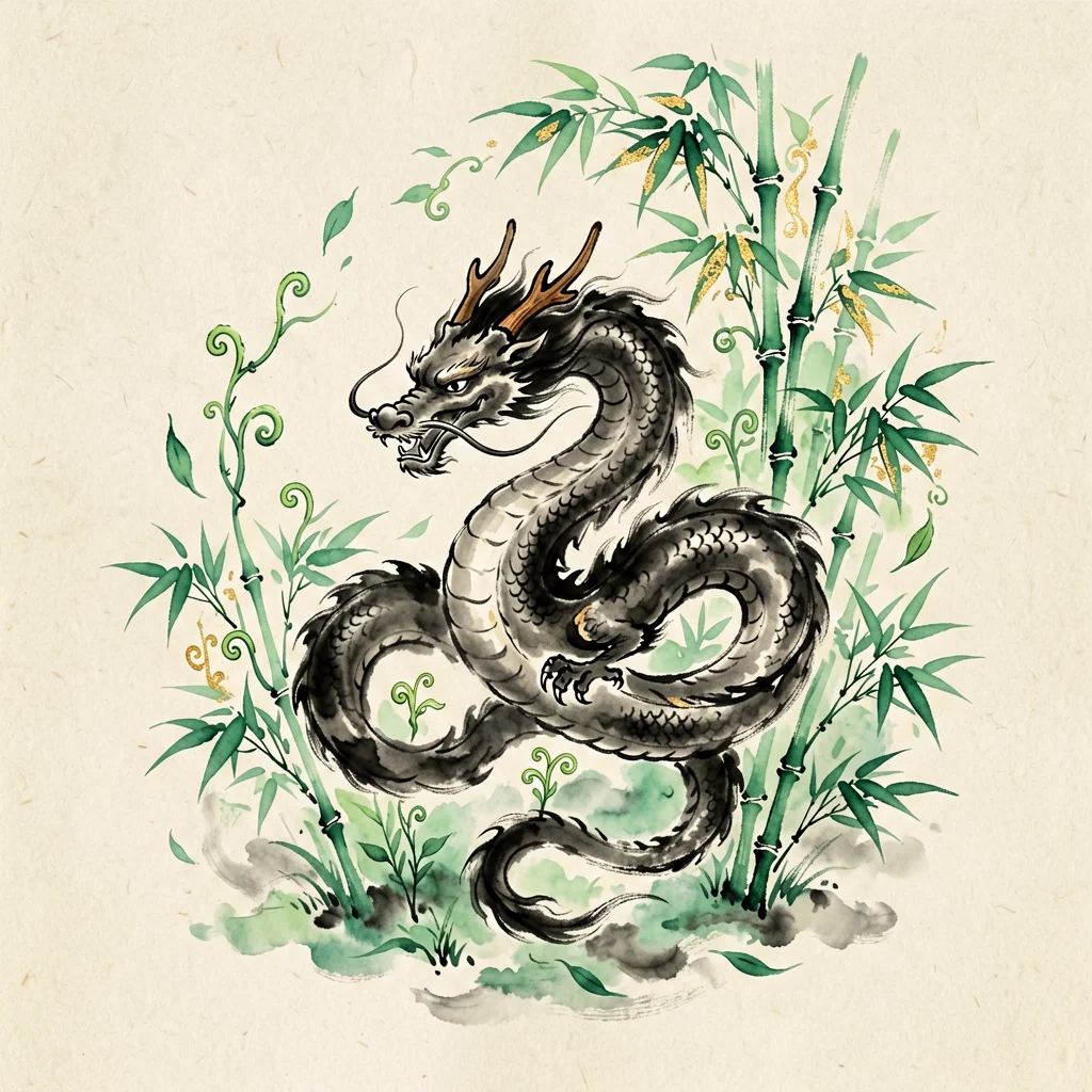 Wood Dragon artwork