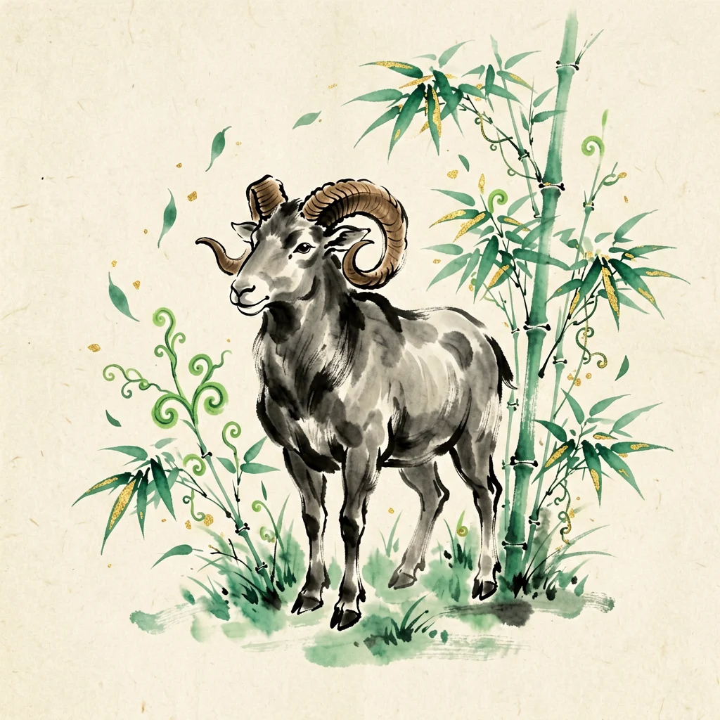 Wood Goat artwork