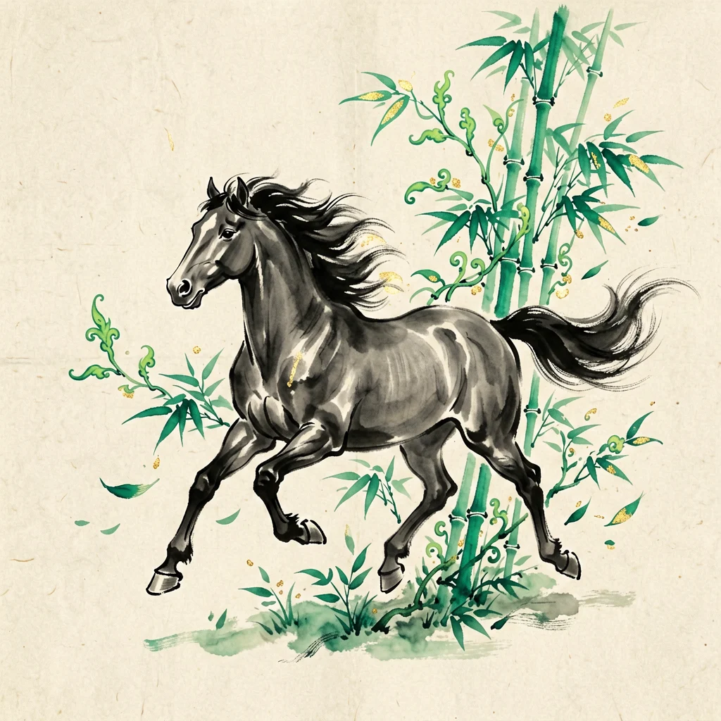 Wood Horse artwork