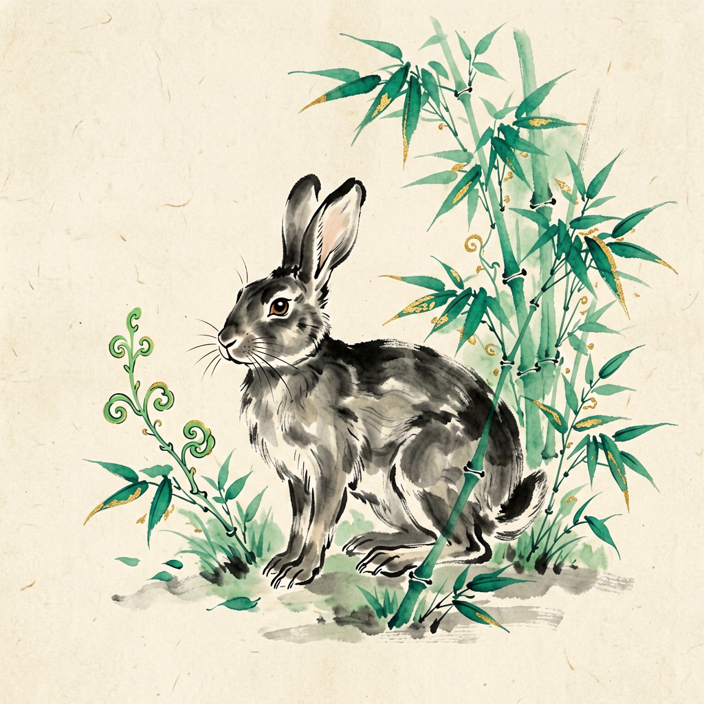 Wood Rabbit artwork